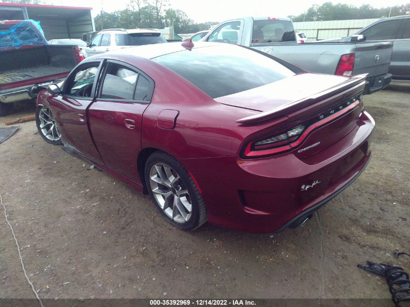 2021 DODGE CHARGER GT VIN: 2C3CDXHG8MH619737
