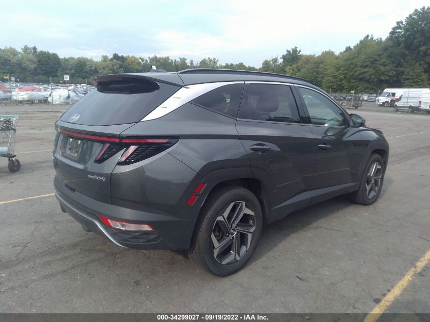 2022 HYUNDAI TUCSON HYBRID LIMITED VIN: KM8JECA12NU032166
