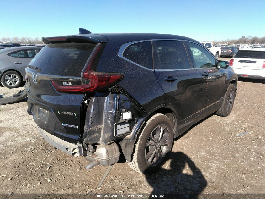 2022 HONDA CR-V HYBRID EX-L VIN: 5J6RT6H84NL030016
