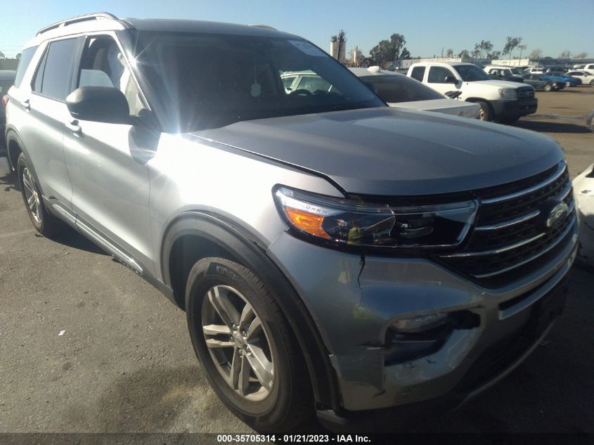 2022 FORD EXPLORER XLT VIN: 1FMSK7DH3NGB07243