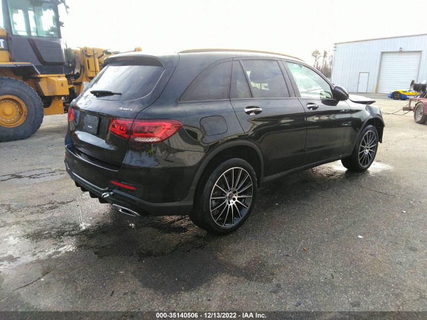 2021 MERCEDES-BENZ GLC GLC 300 VIN: W1N0G8EB4MV278700