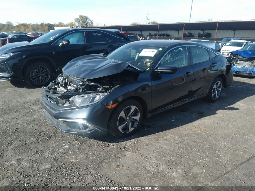 2021 HONDA CIVIC SEDAN LX VIN: 19XFC2F65ME001196