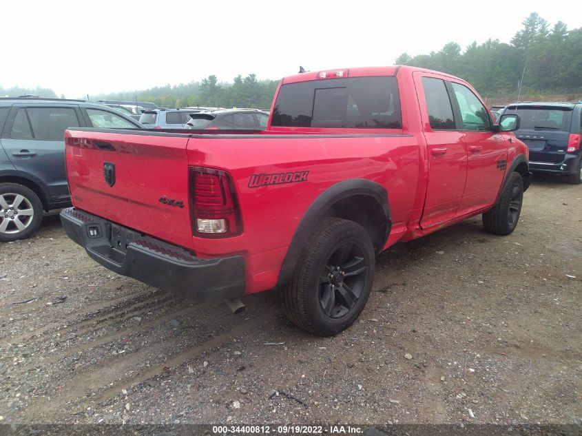 2021 RAM 1500 CLASSIC WARLOCK VIN: 1C6RR7GG6MS556288