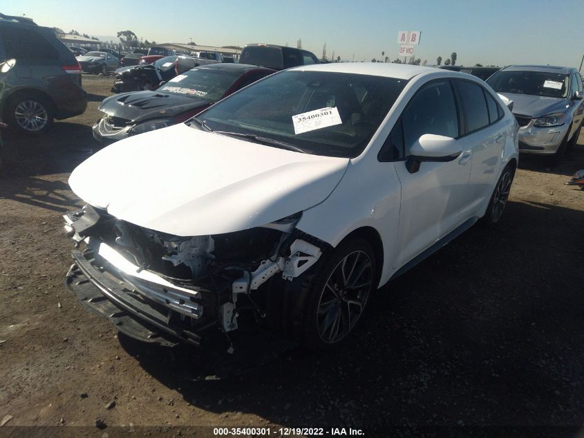 2020 TOYOTA COROLLA SE/NIGHTSHADE VIN: 5YFS4RCE1LP040798