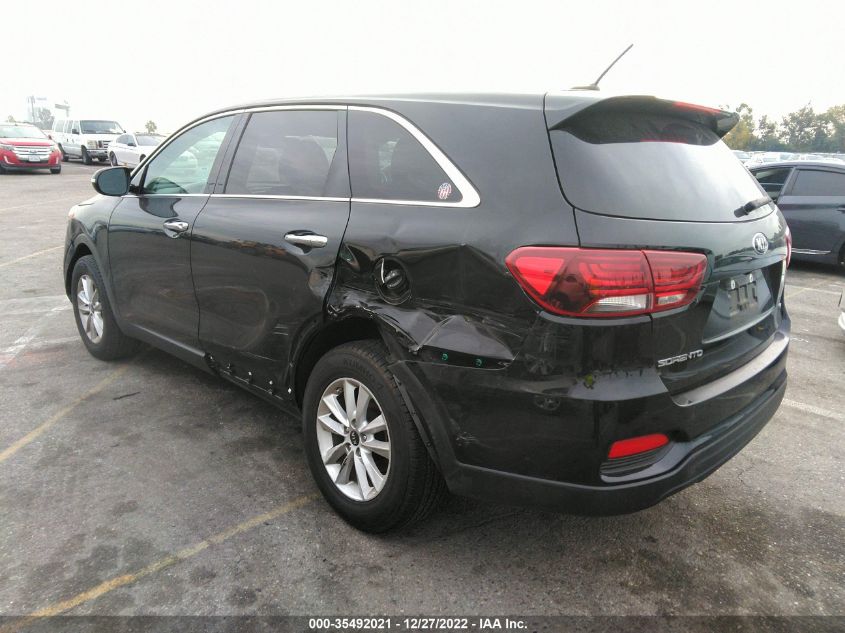 2020 KIA SORENTO LX VIN: 5XYPG4A34LG660079