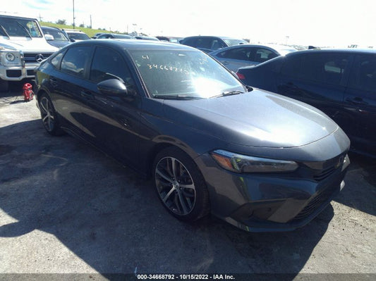 2022 HONDA CIVIC SEDAN TOURING VIN: 2HGFE1F90NH307132