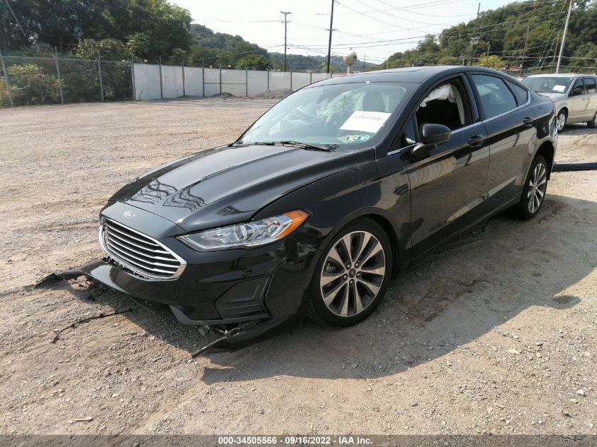 2020 FORD FUSION SE VIN: 3FA6P0T90LR123808