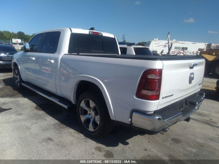 2020 RAM 1500 LARAMIE VIN: 1C6SRFRT1LN306721