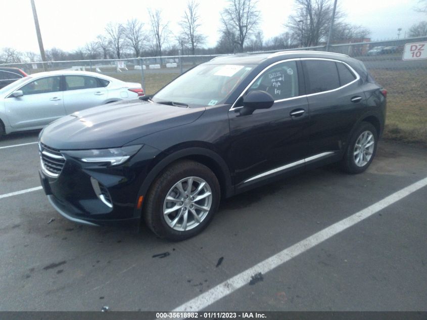 2021 BUICK ENVISION PREFERRED VIN: LRBFZMR4XMD104201