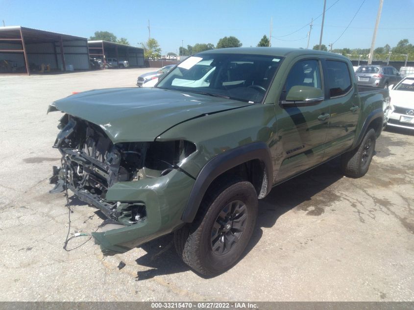 2021 TOYOTA TACOMA 4WD SR/SR5/TRD SPORT VIN: 5TFCZ5AN5MX250857
