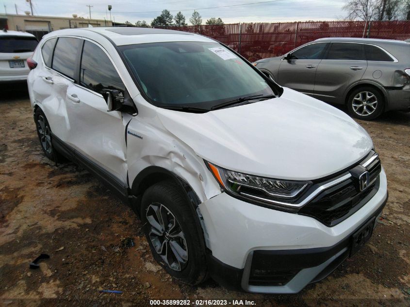 2022 HONDA CR-V HYBRID EX-L VIN: 5J6RT6H86NL030177