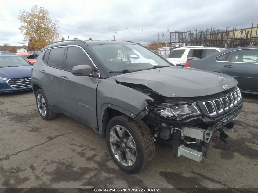 2020 JEEP COMPASS LIMITED VIN: 3C4NJDCB0LT255343
