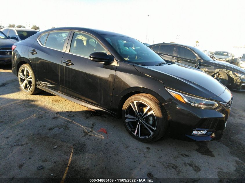 2022 NISSAN SENTRA SR VIN: 3N1AB8DVXNY231457