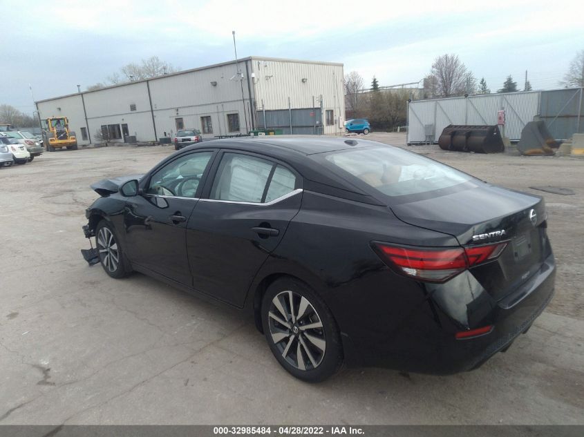 2021 NISSAN SENTRA SV VIN: 3N1AB8CVXMY206414