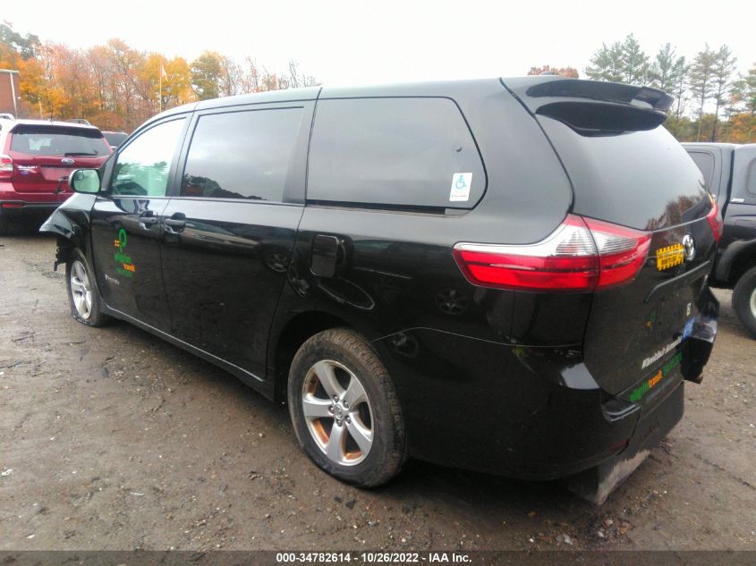 2020 TOYOTA SIENNA L VIN: 5TDZZ3DC0LS083742