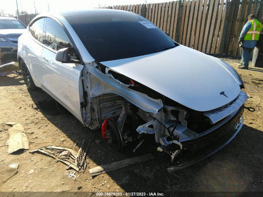 2022 TESLA MODEL Y PERFORMANCE VIN: 7SAYGDEF5NF450533