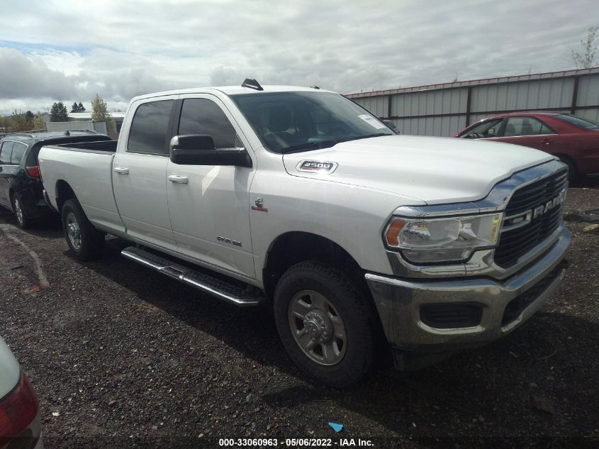 2020 RAM 2500 BIG HORN VIN: 3C6UR5JL4LG116502
