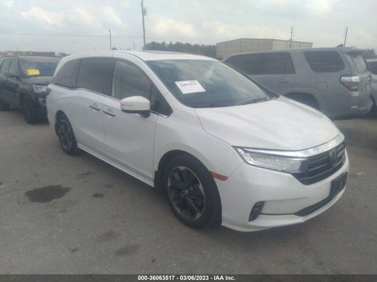 2022 HONDA ODYSSEY ELITE VIN: 5FNRL6H90NB016857