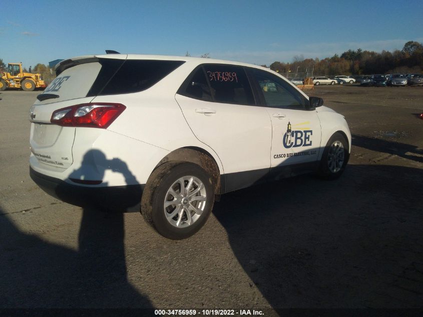 2021 CHEVROLET EQUINOX LS VIN: 3GNAXSEV1MS150513