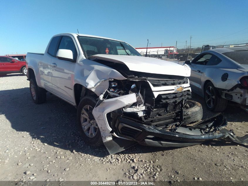 2021 CHEVROLET COLORADO 2WD LT VIN: 1GCHSCEA0M1143529