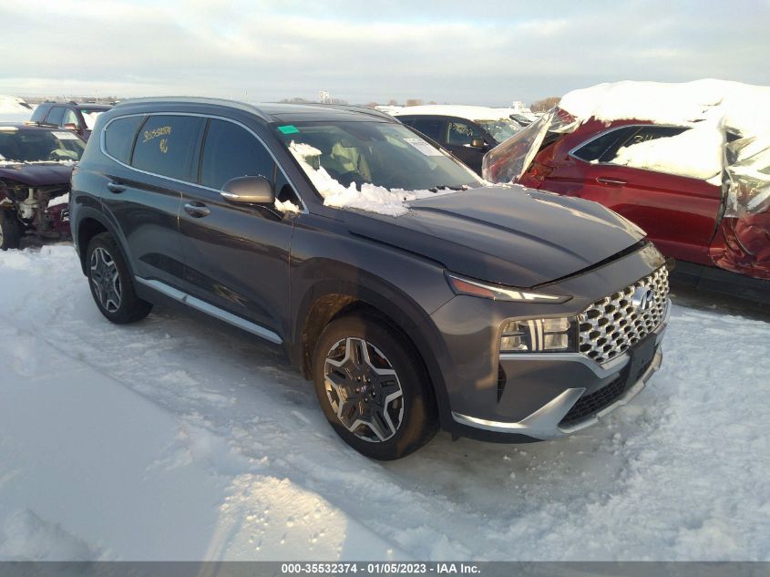 2021 HYUNDAI SANTA FE HYBRID SEL PREMIUM VIN: KM8S3DA10MU005031