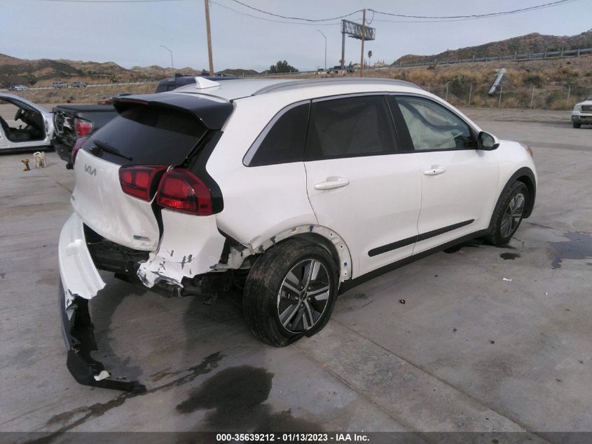 2022 KIA NIRO LXS SE VIN: KNDCB3LCXN5511417