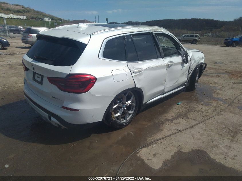 2021 BMW X3 XDRIVE30E VIN: 5UXTS1C05M9H02374