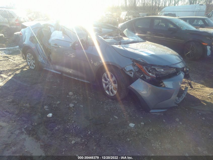 2022 TOYOTA COROLLA LE VIN: JTDEPMAE1NJ202866