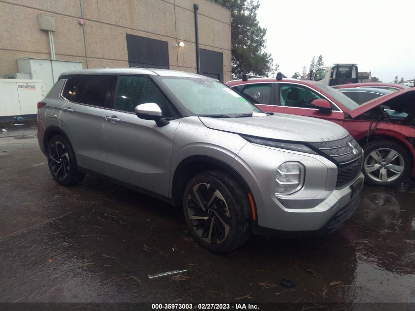 2022 MITSUBISHI OUTLANDER ES VIN: JA4J3TA87NZ020051