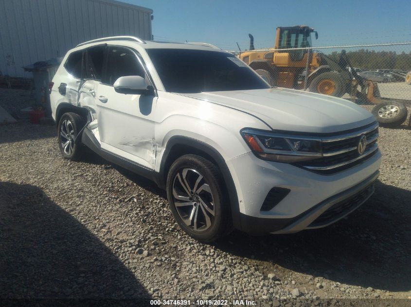 2021 VOLKSWAGEN ATLAS 3.6L V6 SEL PREMIUM VIN: 1V2TR2CA0MC528787