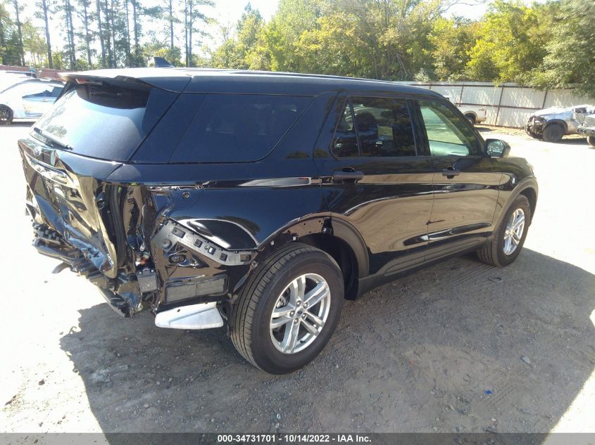 2022 FORD EXPLORER BASE VIN: 1FMSK8BH2NGA49859