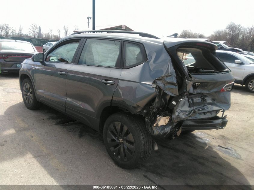 2023 VOLKSWAGEN TAOS S VIN: 3VVCX7B24PM322276