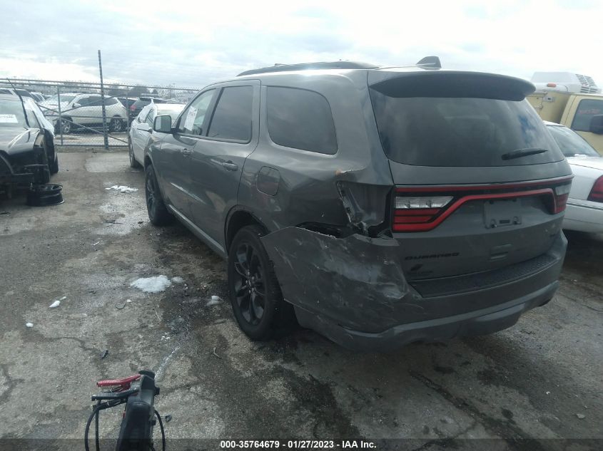 2021 DODGE DURANGO GT PLUS VIN: 1C4RDJDG3MC751266