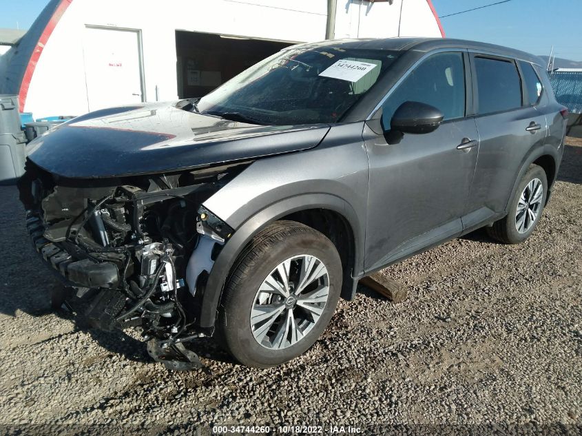 2022 NISSAN ROGUE SV VIN: 5N1BT3BB8NC691263
