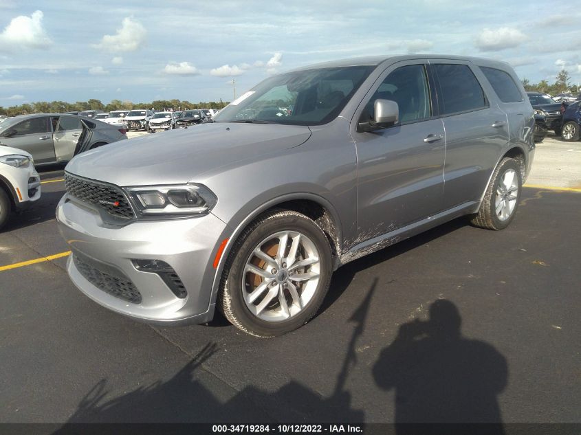 2021 DODGE DURANGO GT PLUS VIN: 1C4RDHDG4MC608304