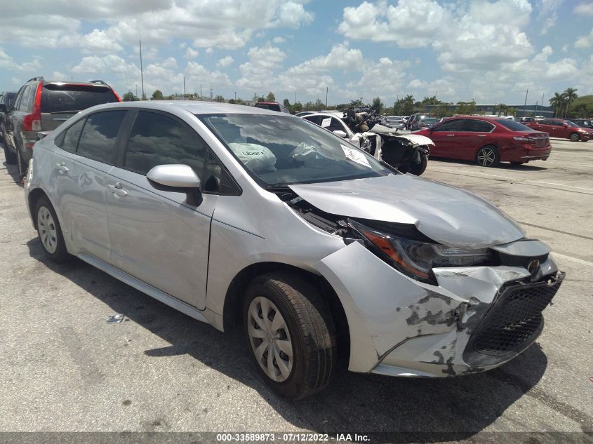2021 TOYOTA COROLLA L VIN: JTDDPMAEXMJ122234