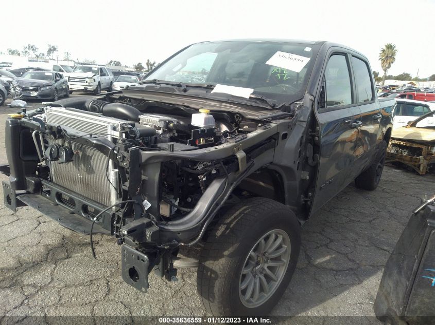 2021 RAM 1500 LARAMIE VIN: 1C6SRFJT0MN738908