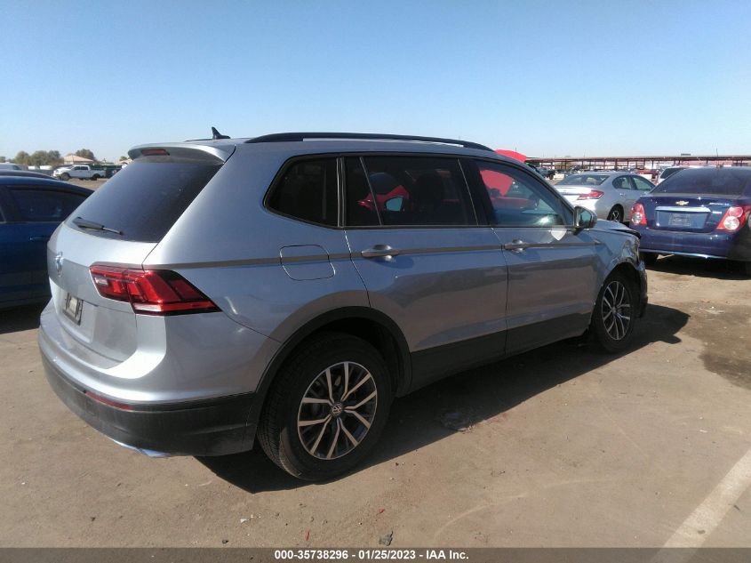 2021 VOLKSWAGEN TIGUAN S VIN: 3VV1B7AX8MM136979