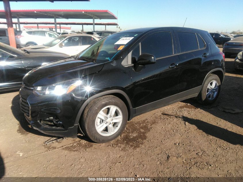 2022 CHEVROLET TRAX LS VIN: KL7CJKSM5NB530527