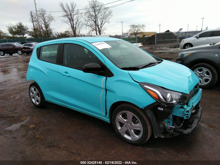 2021 CHEVROLET SPARK LS VIN: KL8CB6SA8MC704332