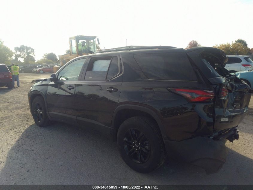 2022 CHEVROLET TRAVERSE LT LEATHER VIN: 1GNEVHKW1NJ135603