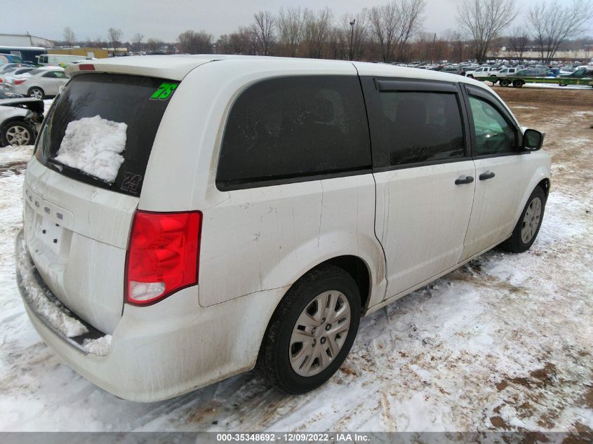 2020 DODGE GRAND CARAVAN SE VIN: 2C4RDGBG0LR236821