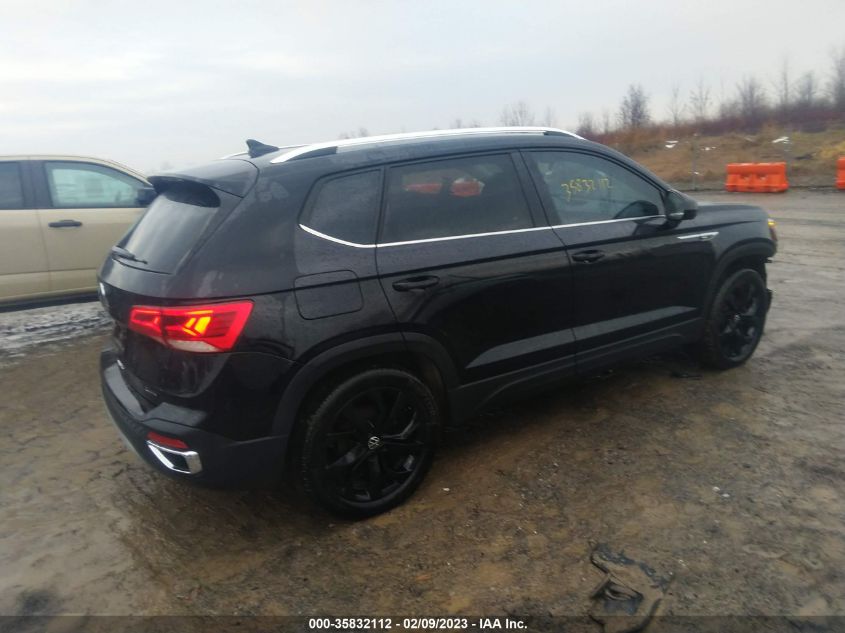 2022 VOLKSWAGEN TAOS SE VIN: 3VVPX7B2XNM039587