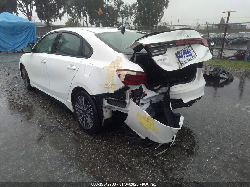 2022 KIA FORTE GT LINE VIN: 3KPF54AD8NE475804