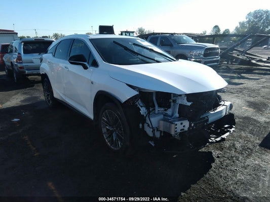 2022 LEXUS RX RX 350 F SPORT APPEARANCE VIN: 2T2SZMDA1NC314404