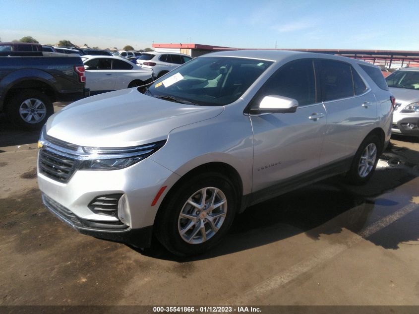 2022 CHEVROLET EQUINOX LT VIN: 3GNAXKEV1NL170255