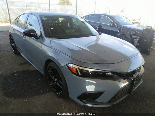2022 HONDA CIVIC HATCHBACK SPORT VIN: 19XFL2H86NE008240