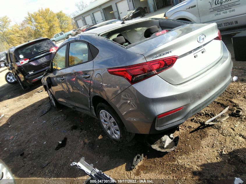 2021 HYUNDAI ACCENT SE VIN: 3KPC24A68ME140800