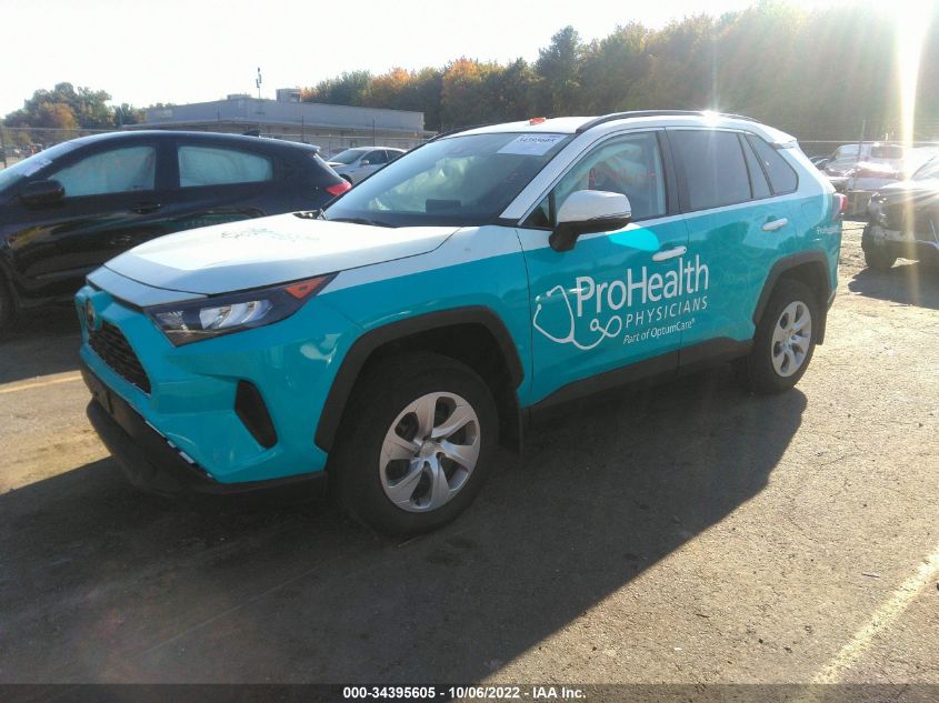 2021 TOYOTA RAV4 LE VIN: 2T3G1RFVXMC220221