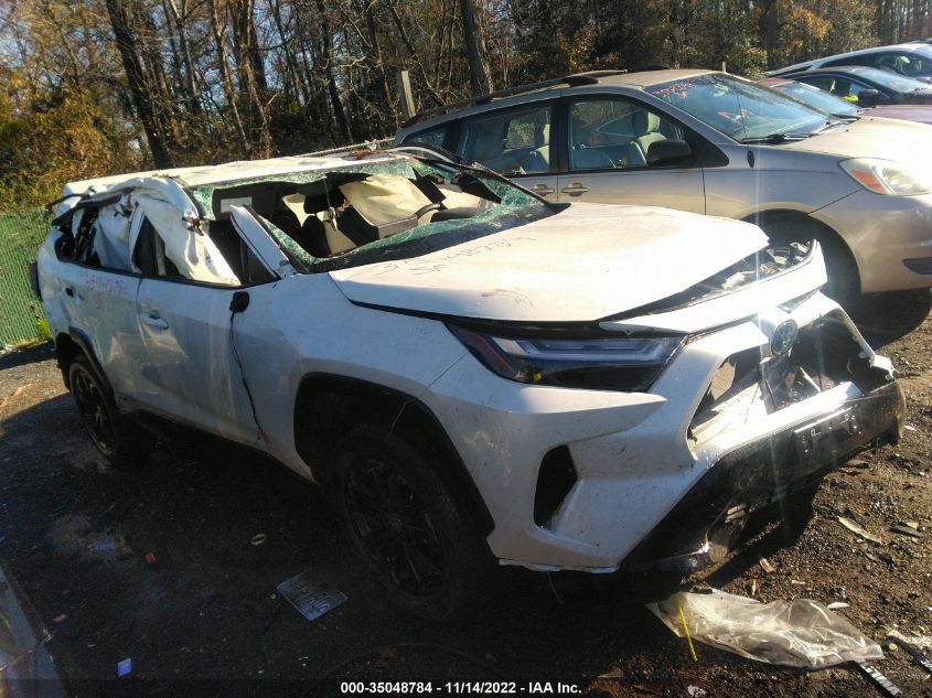 2022 TOYOTA RAV4 HYBRID SE VIN: 2T3T6RFV4NW034982
